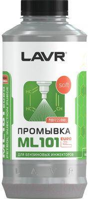 Присадка Lavr Промывка инжекторных систем ML101 EURO / Ln2007 - фото