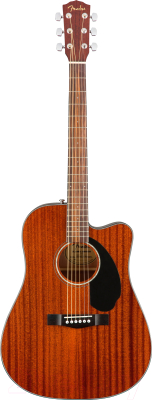 Электроакустическая гитара Fender CD-60SCE All Mahogany Natural - фото