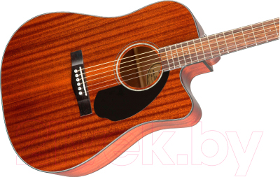 Электроакустическая гитара Fender CD-60SCE All Mahogany Natural