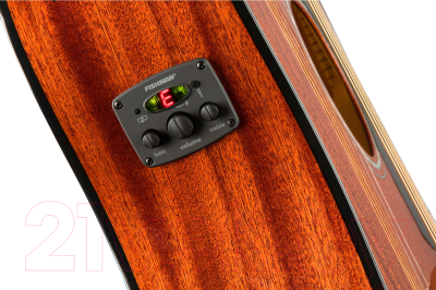 Электроакустическая гитара Fender CD-60SCE All Mahogany Natural