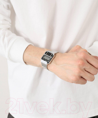 Часы наручные унисекс Casio A-100WE-1A