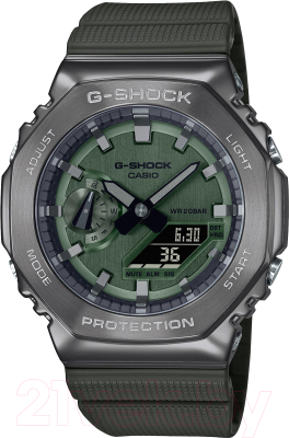 Часы наручные мужские Casio GM-2100B-3A - фото