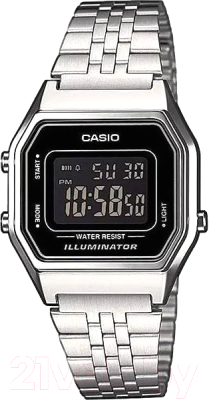 Часы наручные женские Casio LA-680WEA-1B - фото