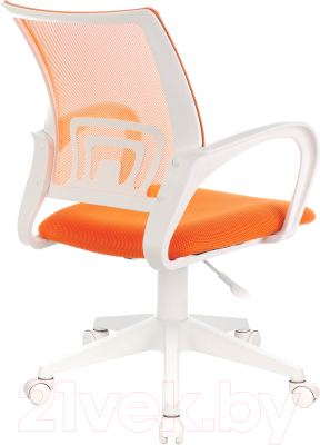 Кресло офисное Бюрократ CH-W695NLT/OR/TW-961 (сетка/оранжевый, TW-38-3/TW-96-1)
