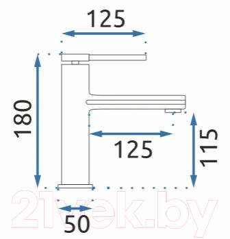 Смеситель REA Oval B6516