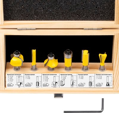 Набор фрез Kolner KMC 6/6