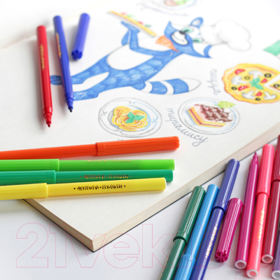 Фломастеры Мульти-пульти Енот в Италии / WP_10726