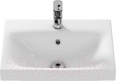 Умывальник со смесителем Cersanit Moduo 50 / S-UM-MOD50/1 + 63039