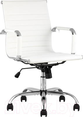 Кресло офисное TopChairs City S D-101 (белый) - фото