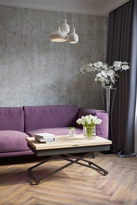 Стол-трансформер Калифорния мебель Андрэ Loft (дуб вотан)