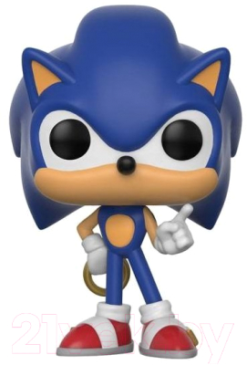 Фигурка коллекционная Funko POP! Games Sonic the Hedgehog Sonic with Ring 20146 / Fun918 - фото