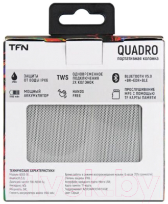 Портативная колонка TFN TWS Quadro / TFN-BS03-01GR
