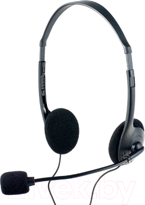 Наушники-гарнитура Perfeo Chat / PF-CHAT-BLK - фото