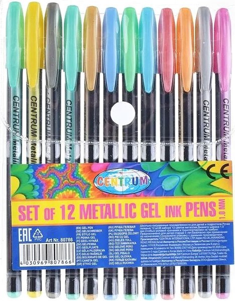 Набор гелевых ручек Centrum 80786 - фото