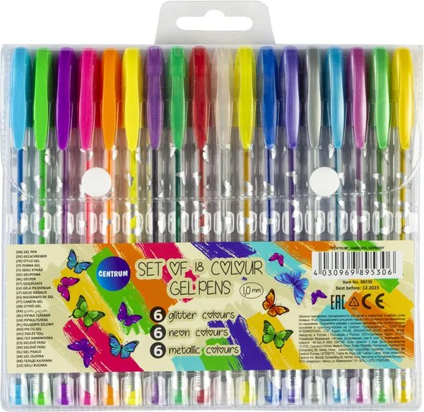 Набор гелевых ручек Centrum 89530
