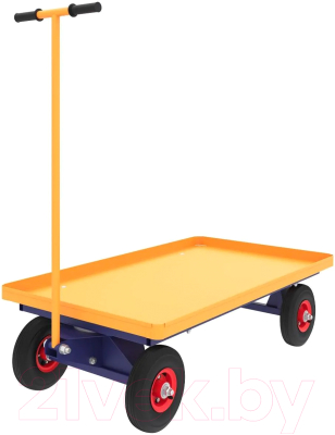 Тележка платформенная Rusklad ТПО 2 600х900х50 / 19337 - фото
