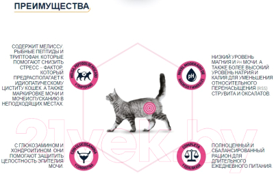 Сухой корм для кошек Advance VetDiet Urinary Stress