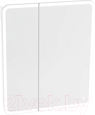 Шкаф с зеркалом для ванной Grossman Адель 70 / 207004 - фото