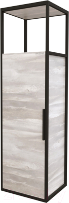 Шкаф-полупенал для ванной Grossman Лофт 40 / 304002 - фото