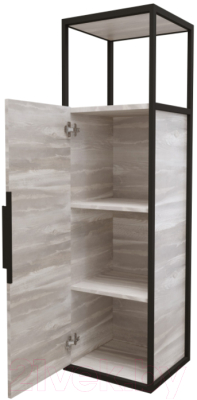 Шкаф-полупенал для ванной Grossman Лофт 40 / 304002