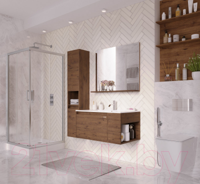 Шкаф-пенал для ванной Grossman Тенза 30 / 303008