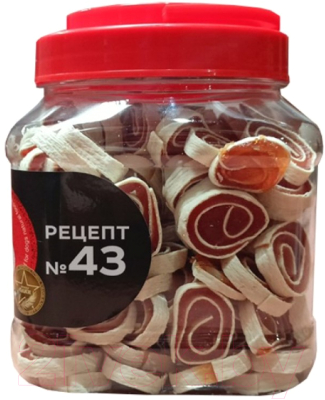 Лакомство для собак For Dogs Рецепт № 43 Роллы с морским окунем / TUZ870 - фото