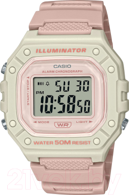 Часы наручные мужские Casio W-218HC-4A2 - фото