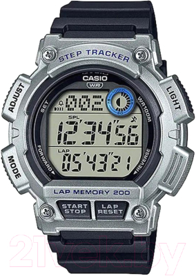 Часы наручные мужские Casio WS-2100H-1A2 - фото