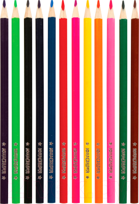Набор цветных карандашей Юнландия Экзотика / 181647