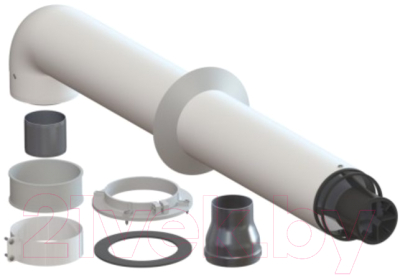 Дымоход для котла No Brand 60х100-1000 / 90160540 - фото