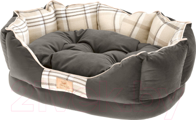 Лежанка для животных Ferplast Charles 70 / 83617002 (коричневый) - фото