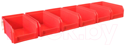 Набор лотков для метизов Стелла-техник V-1-650 (6шт, красный) - фото
