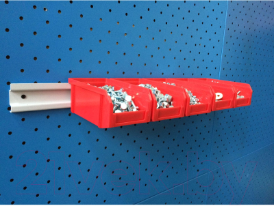 Набор лотков для метизов Стелла-техник V-1-650 (6шт, красный)