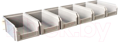 Набор лотков для метизов Стелла-техник V-1-650 (6шт, серый) - фото