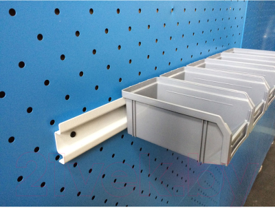 Набор лотков для метизов Стелла-техник V-1-650 (6шт, серый)