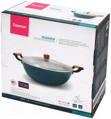 Кастрюля Fissman Seagreen 4014