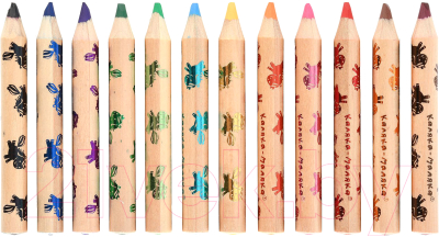 Набор акварельных карандашей Каляка-Маляка КАМКМ12