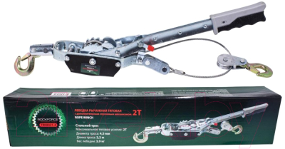 Лебедка ручная RockForce RF-TRK8021-4