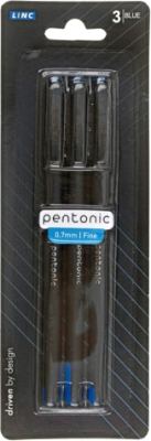 Набор шариковых ручек LINC Pentonic / 7024/3/B - фото