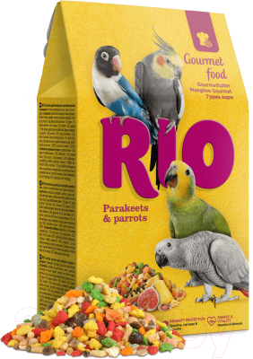 Корм для птиц Mealberry RIO Гурмэ для средних и крупных попугаев - фото