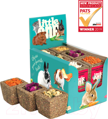 Лакомство для грызунов Mealberry Little One Корзинка из луговых трав ассорти - фото