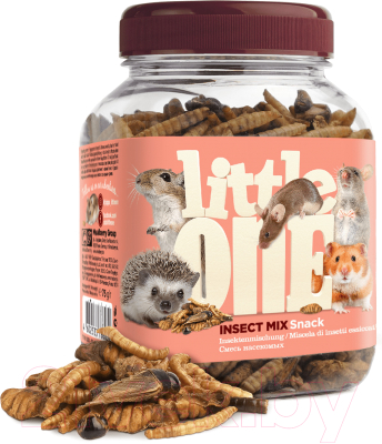 Лакомство для грызунов Mealberry Little One Смесь насекомых для всеядных грызунов - фото
