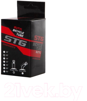 Камера для велосипеда STG 16x1.95/2.125 33мм / Х103297