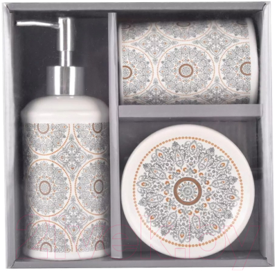 Набор аксессуаров для ванной Arya Ethnic / 8680943211828
