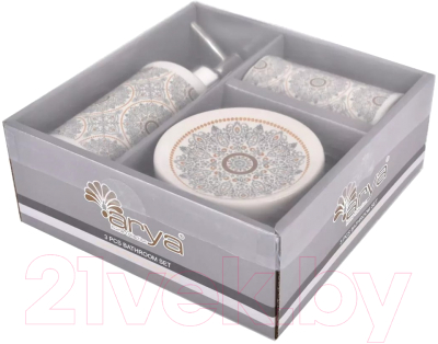 Набор аксессуаров для ванной Arya Ethnic / 8680943211828