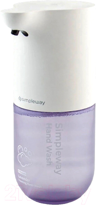 Сенсорный дозатор для жидкого мыла Simpleway Лавандовый - фото