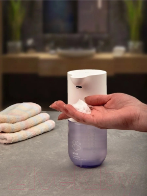 Сенсорный дозатор для жидкого мыла Simpleway Лавандовый