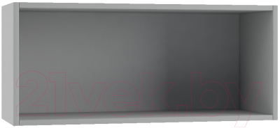 Шкаф навесной для кухни ДСВ Тренто ВПГ 800 (серый/белый)