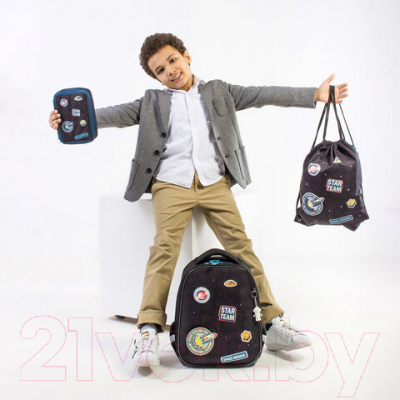 Школьный рюкзак Brauberg Space Mission / 270599