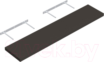 Полка Domax FS 118/24 SZ / 65155 (серый) - фото